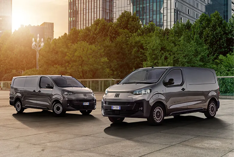 Fiat Professional Scudo als Elektro- und Verbrenner-Variante